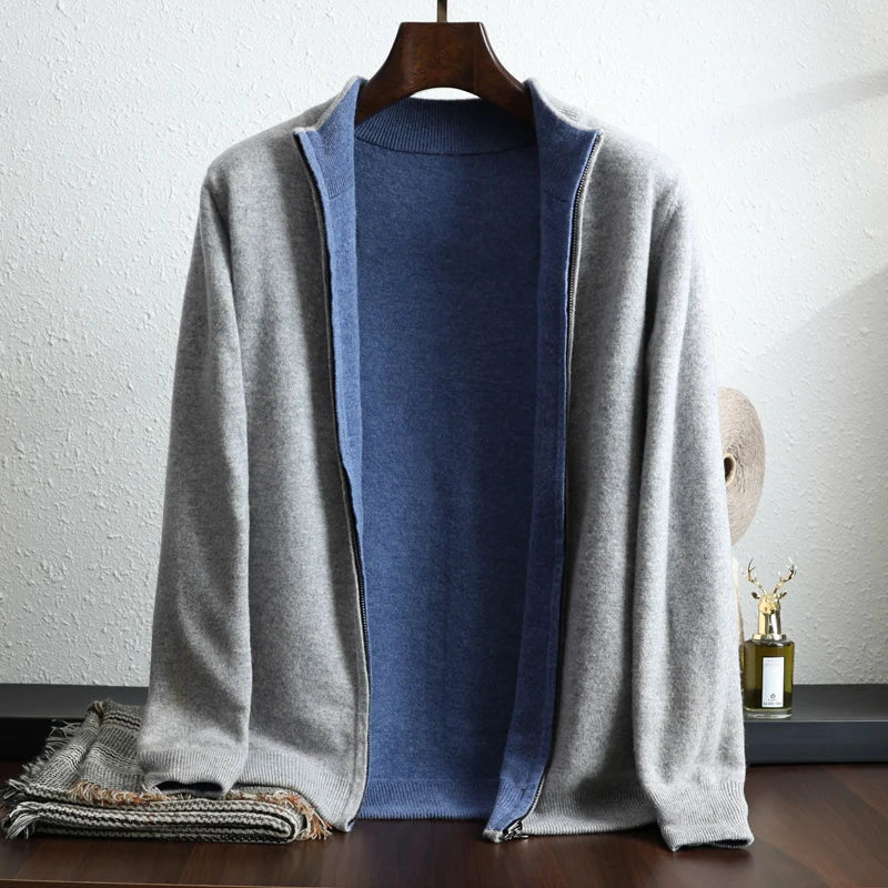 Ellington 100% Kaschmir Zip-Jacke