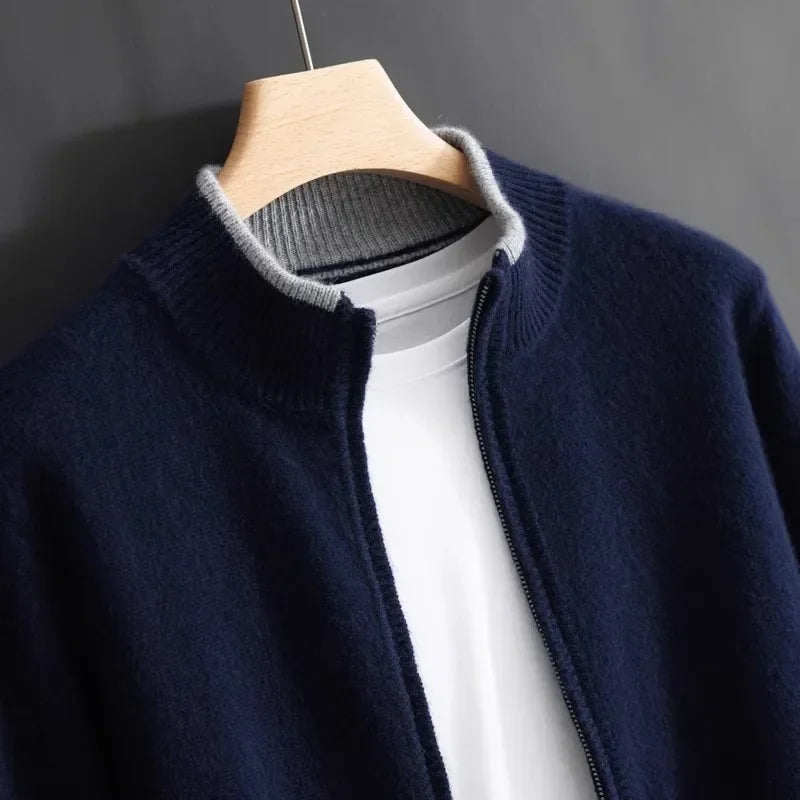 Rinu Kaschmir Zip-Jacke