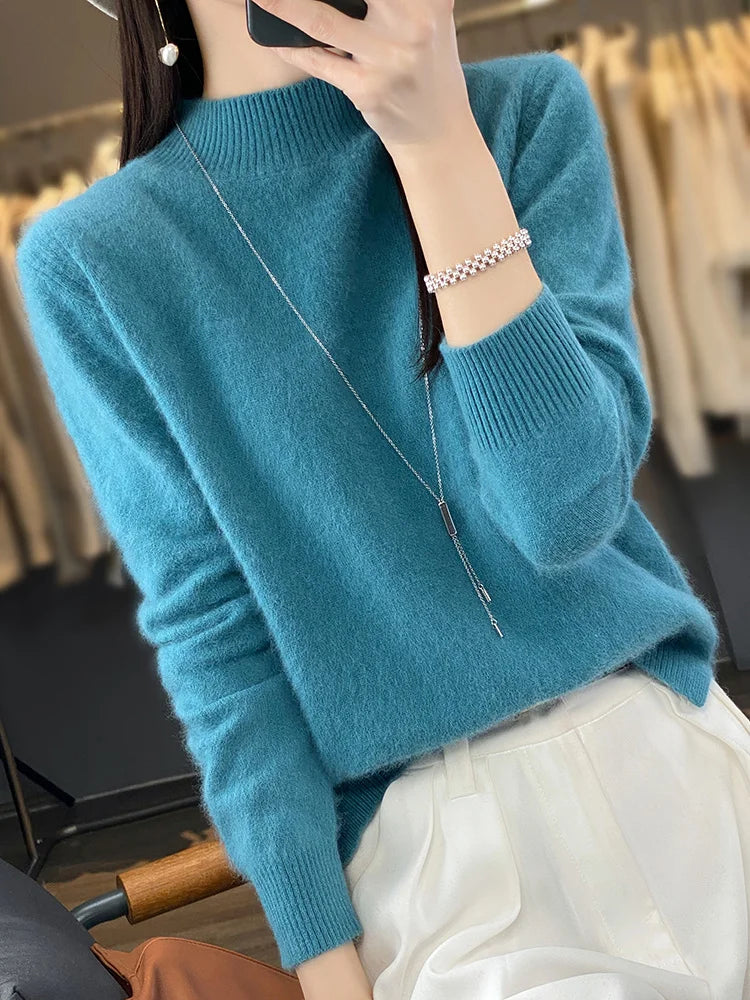 Elowira | Zeitloser Kaschmir-Pullover
