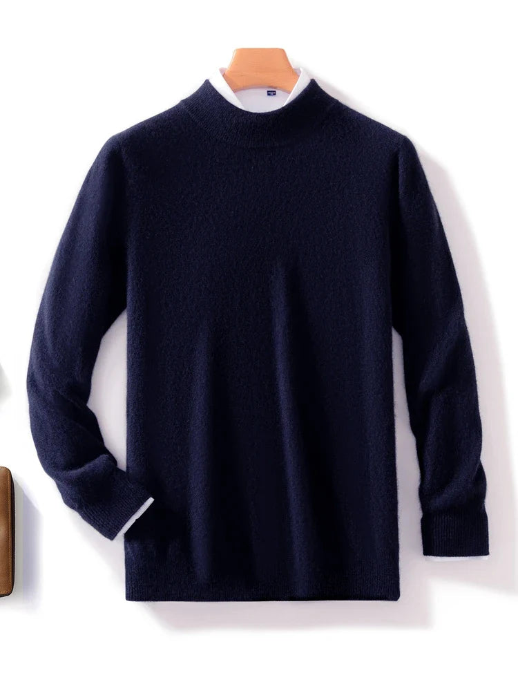 Ironclad | Luxuriöser Merino Stehkragenpullover für Männer