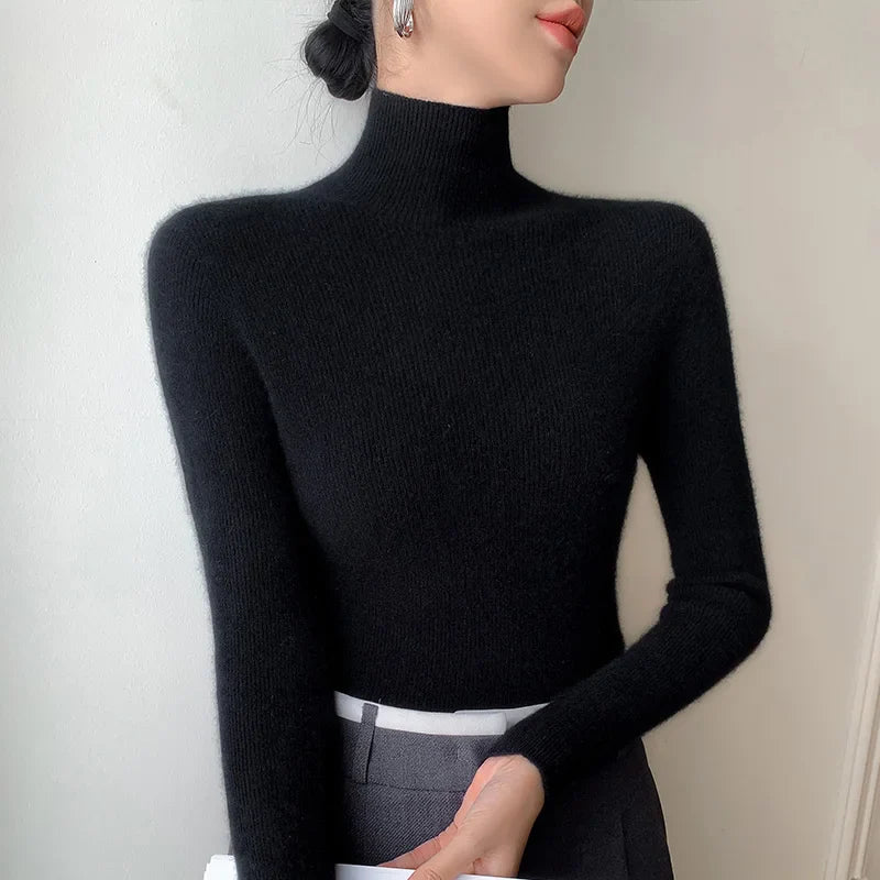 Avana | Pure Cashmere Rollkragen