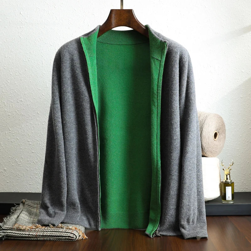 Ellington 100% Kaschmir Zip-Jacke