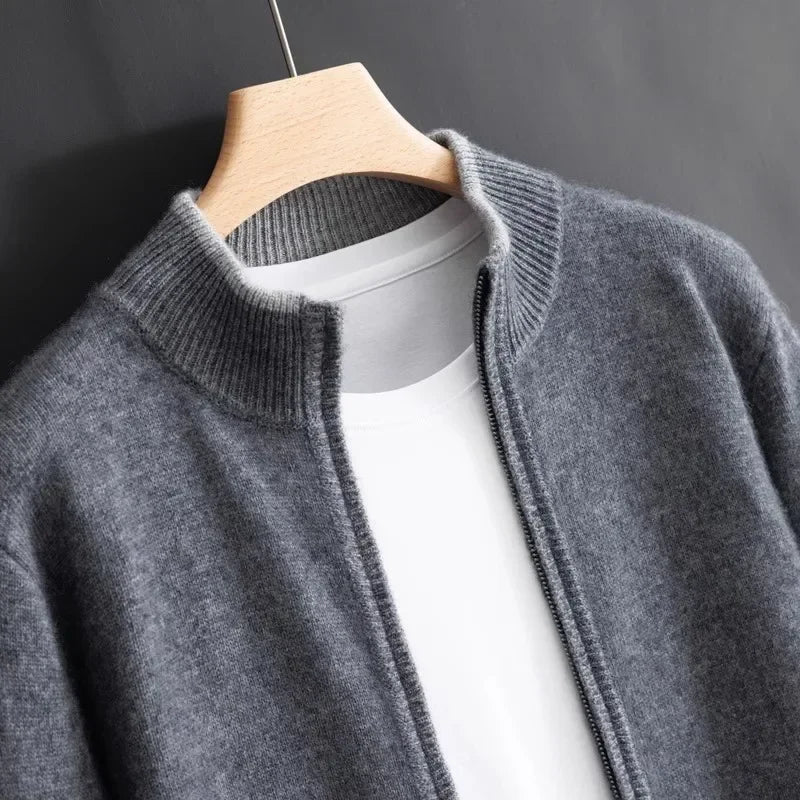 Rinu Kaschmir Zip-Jacke