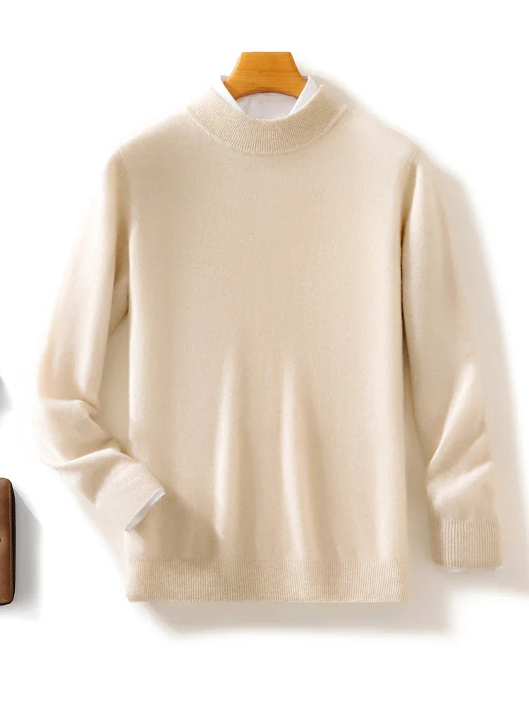 Ironclad | Luxuriöser Merino Stehkragenpullover für Männer