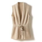 Calyra Weichs Cashmere Binder-Weste