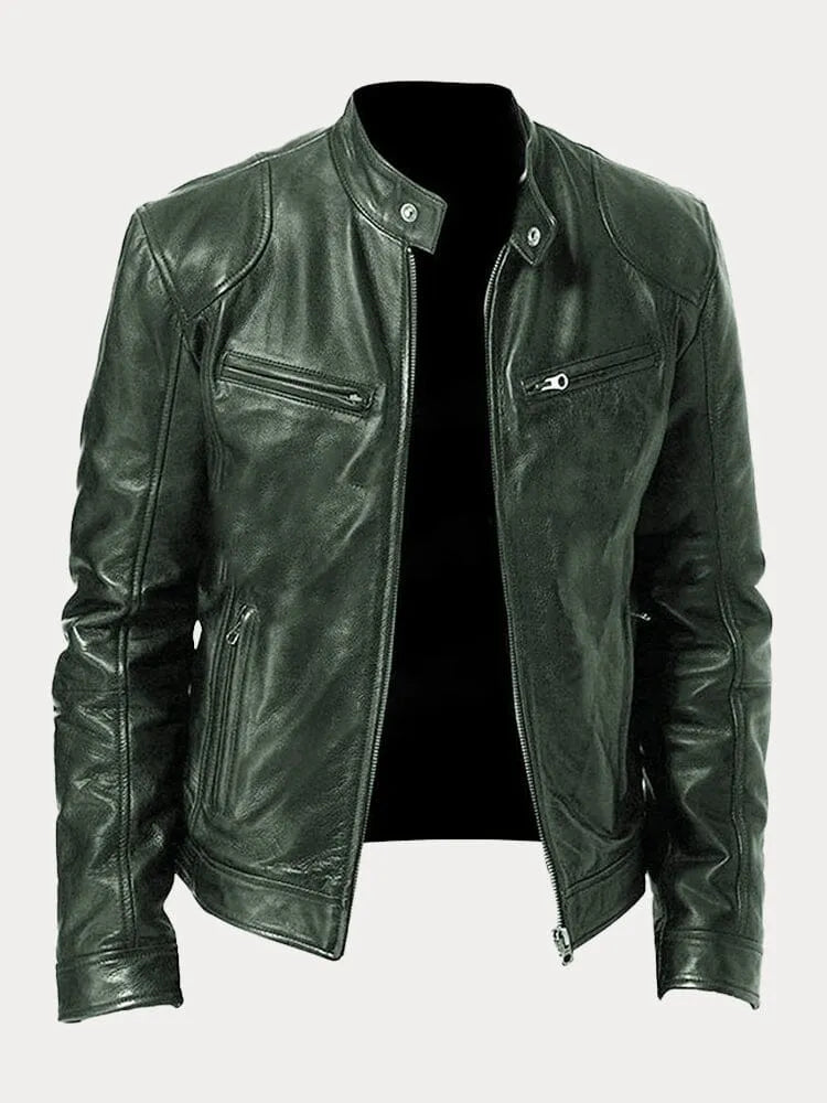 Blackford - Lässig Lederjacke
