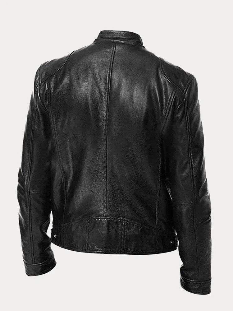 Blackford - Lässig Lederjacke
