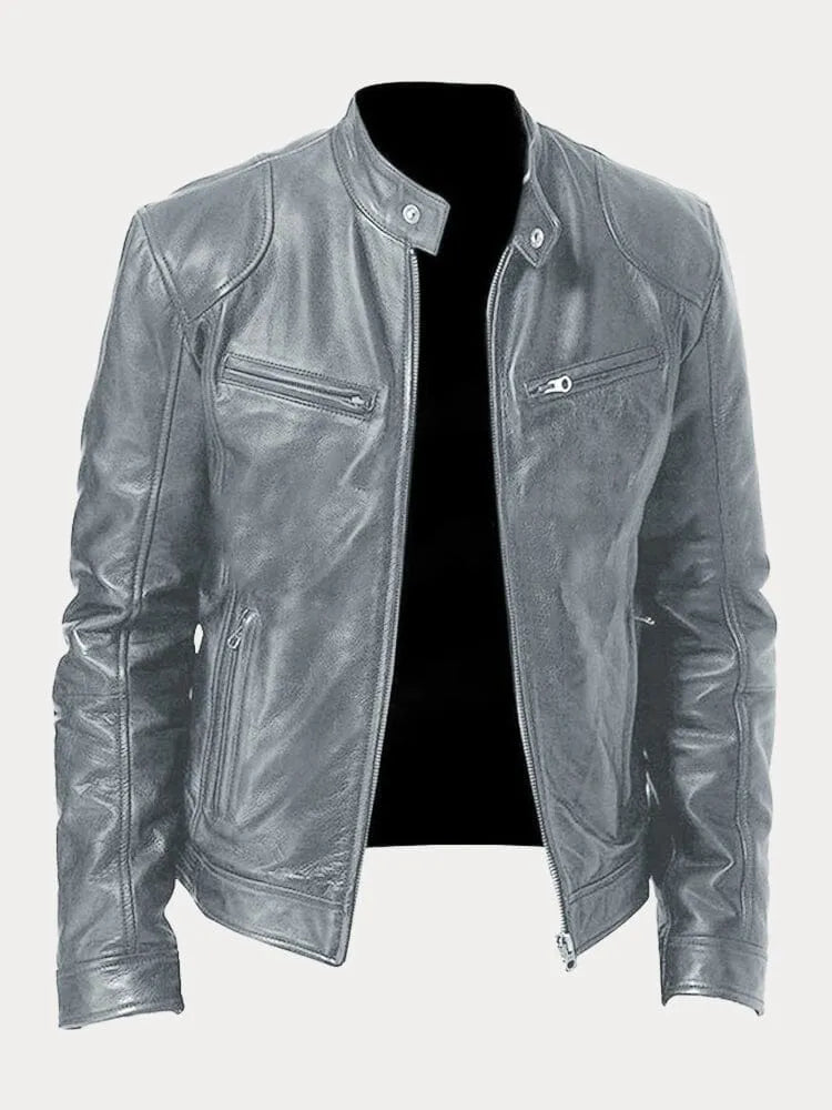 Blackford - Lässig Lederjacke