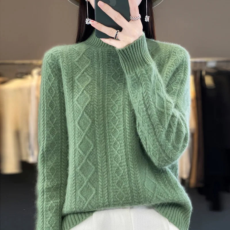 Auréne | Kaschmir-Musterstrickpullover