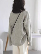 Althea | Kaschmir Oversized Ripp-Turtleneck