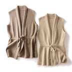 Calyra Weichs Cashmere Binder-Weste
