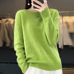 Opaline | Weicher Creme Kaschmirpullover