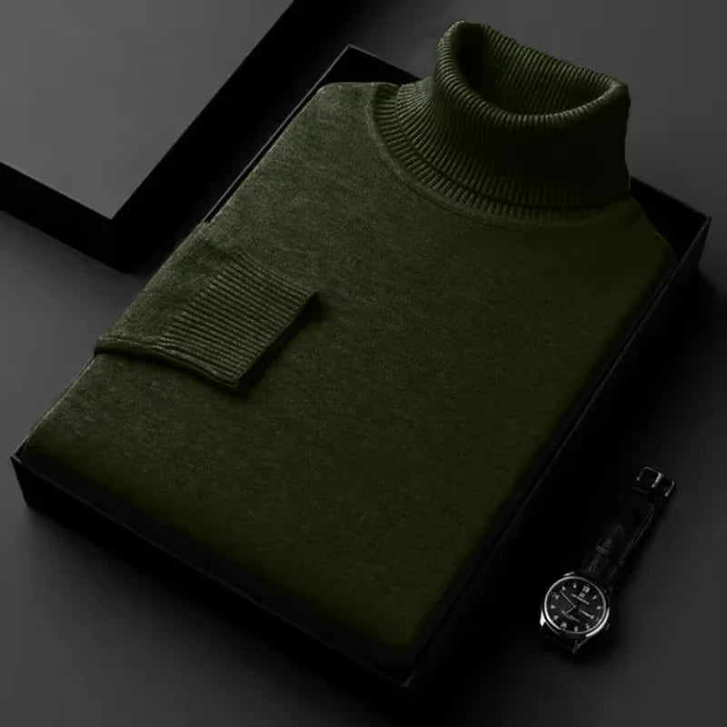 Aldren Genève™ | Luxuriöser Merino Rollkragenpullover für Männer
