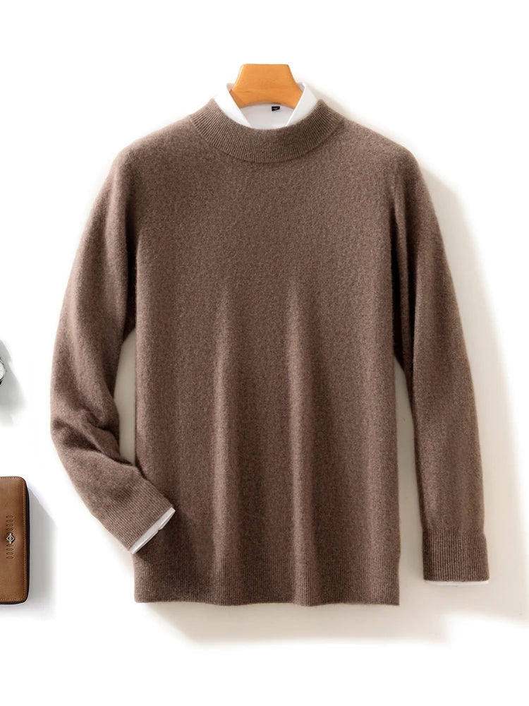 Ironclad | Luxuriöser Merino Stehkragenpullover für Männer