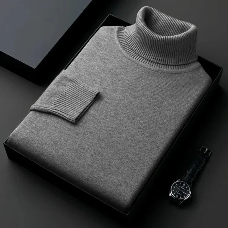 Aldren Genève™ | Luxuriöser Merino Rollkragenpullover für Männer