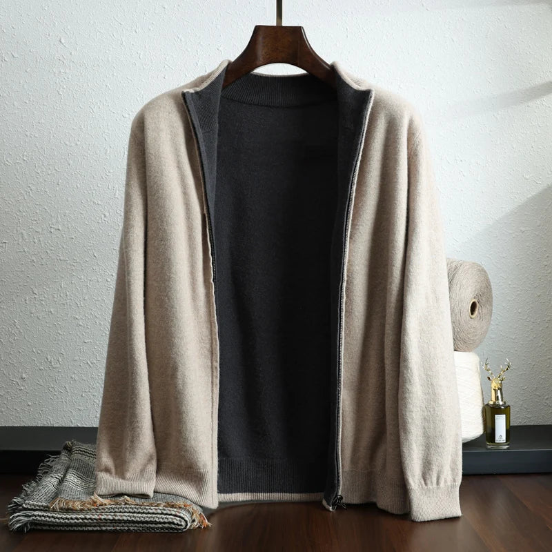 Ellington 100% Kaschmir Zip-Jacke