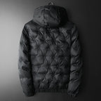 Quasar Witte Entenfedern-Jacke