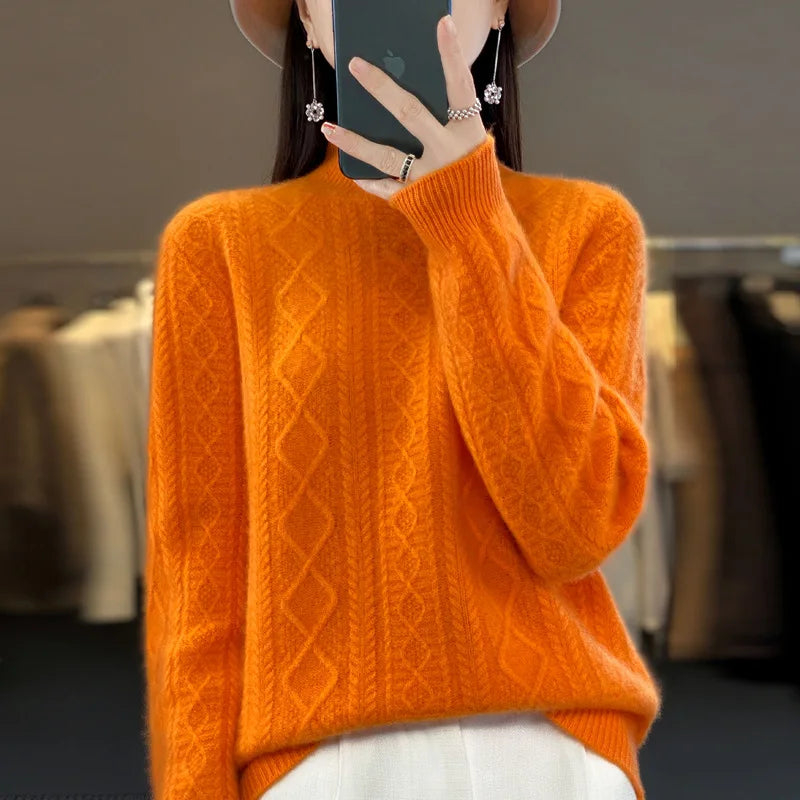 Auréne | Kaschmir-Musterstrickpullover