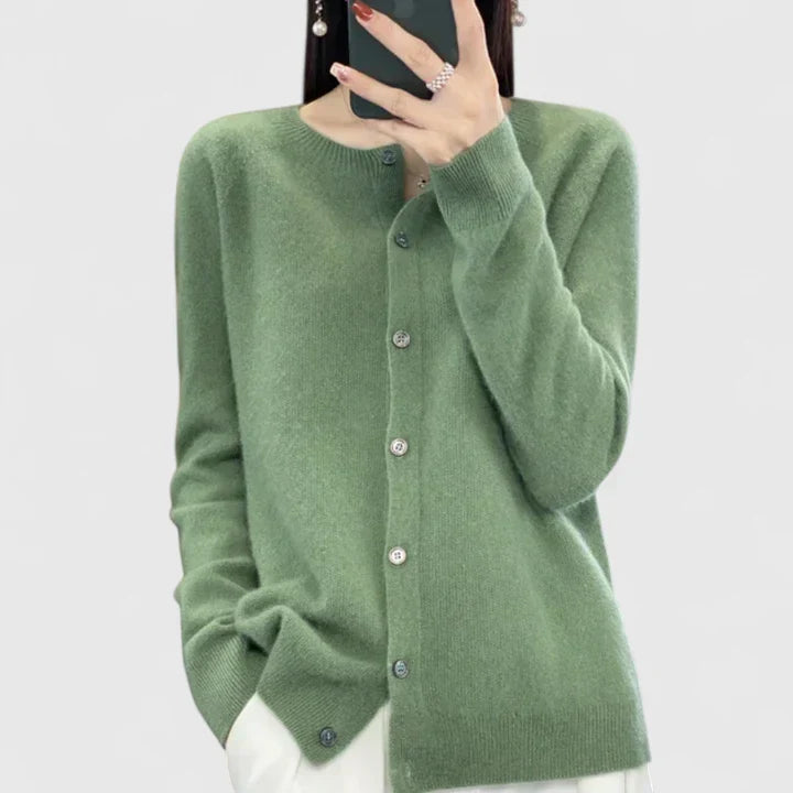 Lauxen | Bequemer Kaschmir-Cardigan