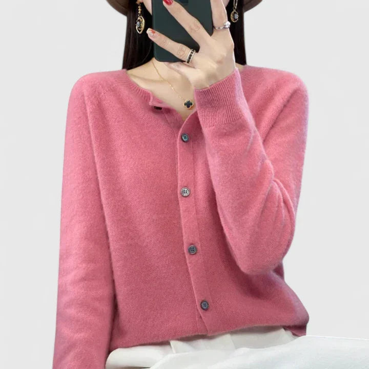 Lauxen | Bequemer Kaschmir-Cardigan