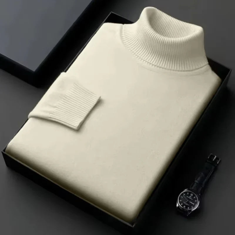 Aldren Genève™ | Luxuriöser Merino Rollkragenpullover für Männer