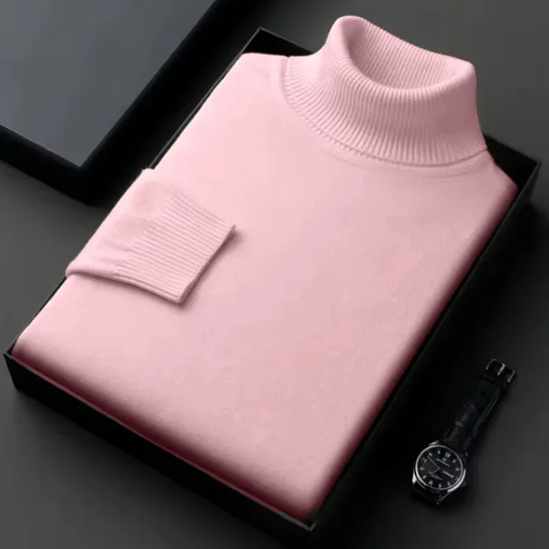 Aldren Genève™ | Luxuriöser Merino Rollkragenpullover für Männer