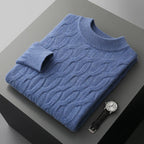 Valor Jacquard Kaschmir-Pullover