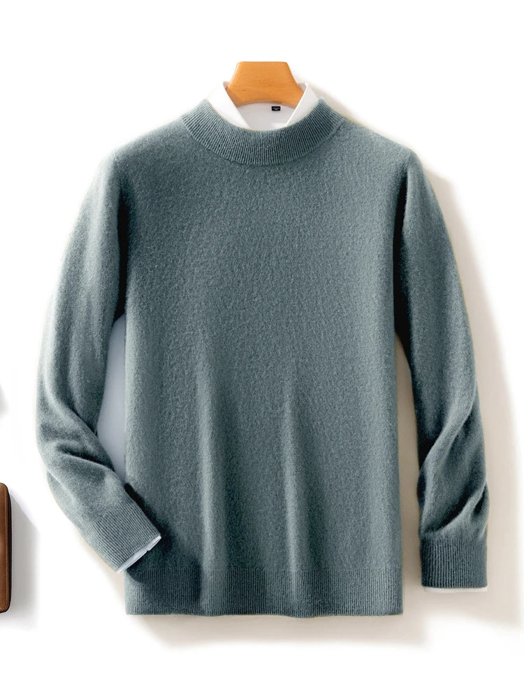 Ironclad | Luxuriöser Merino Stehkragenpullover für Männer