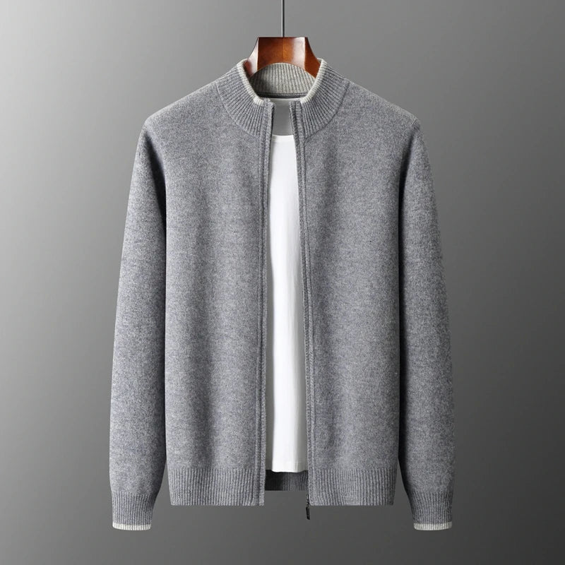 Rinu Kaschmir Zip-Jacke