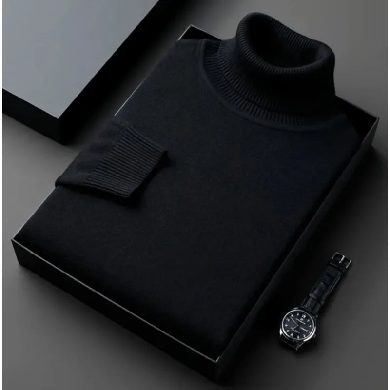 Aldren Genève™ | Luxuriöser Merino Rollkragenpullover für Männer