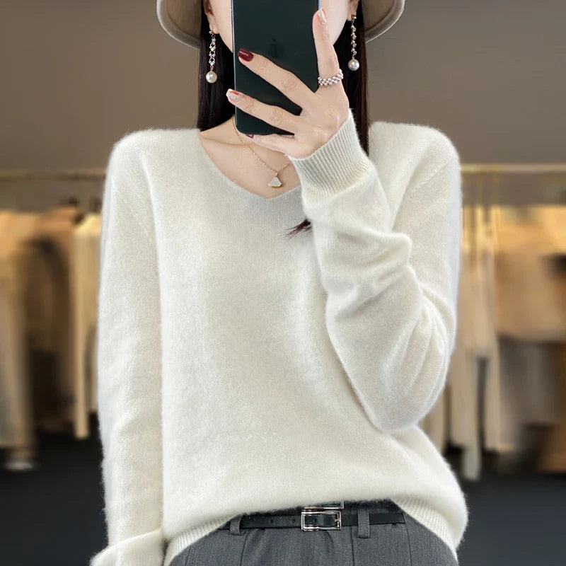 Amelien | Cashmere Weich-Touch Pullover