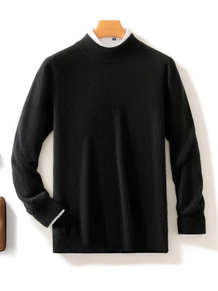 Ironclad | Luxuriöser Merino Stehkragenpullover für Männer