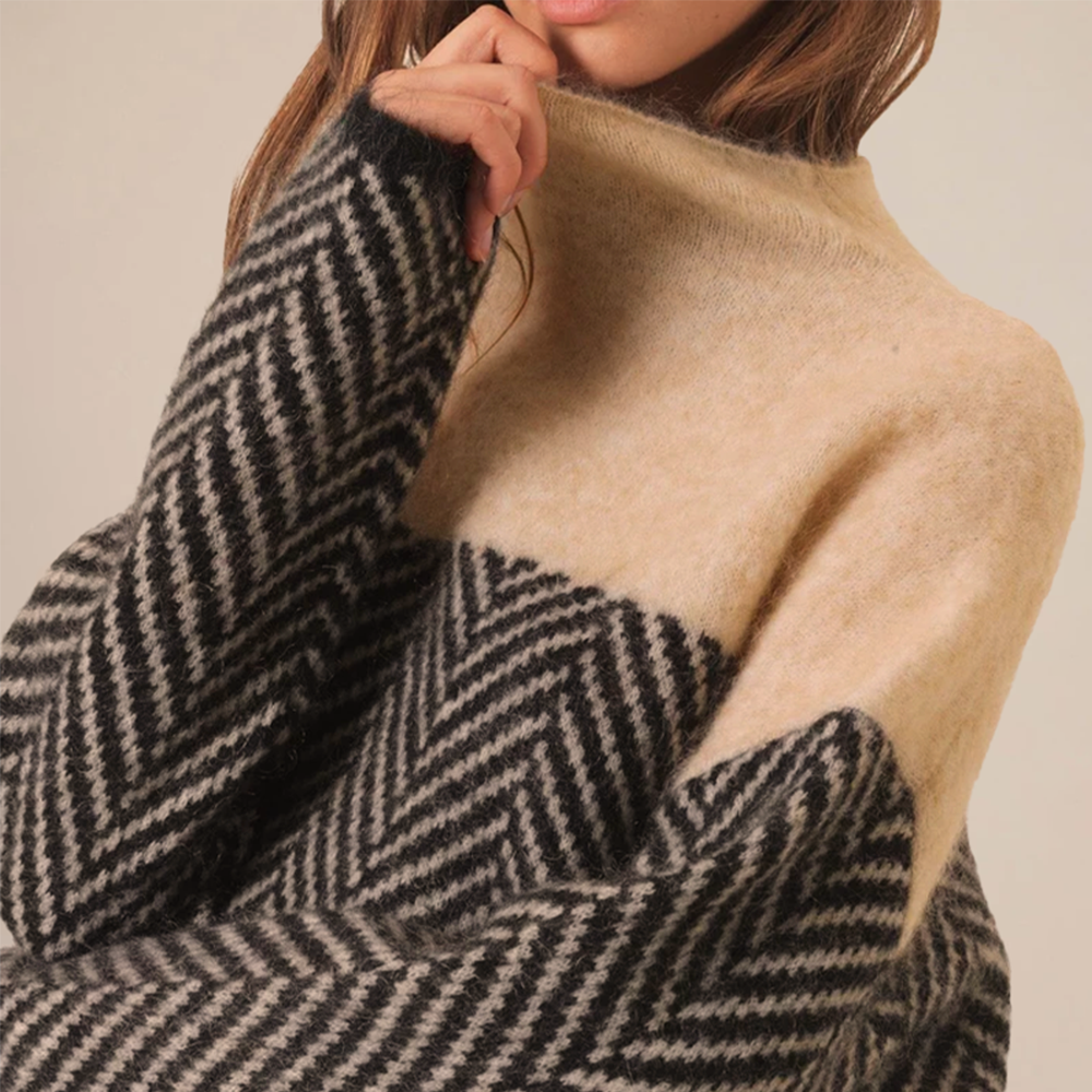 Amira – Luxus Kaschmir Rollkragenpullover
