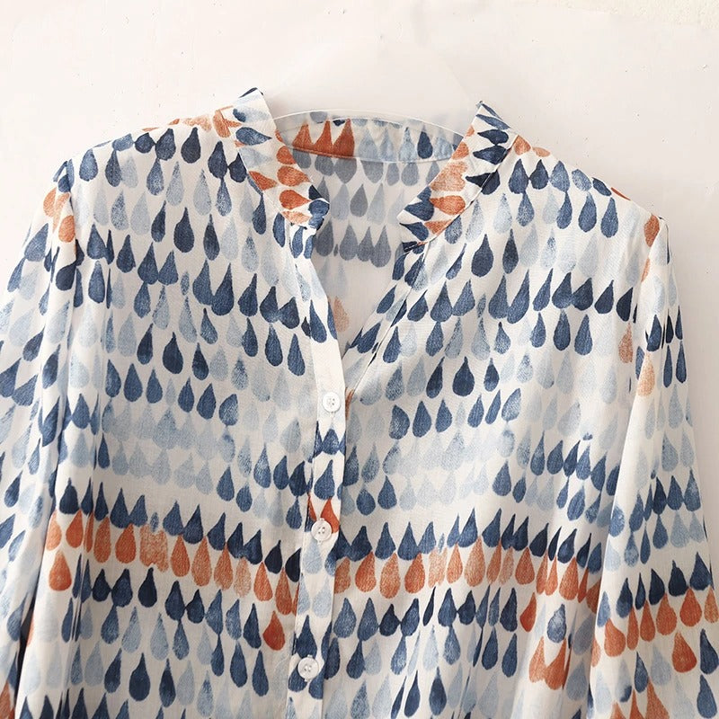 Alera Leinenbluse