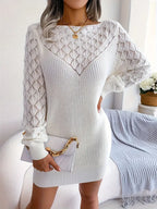 Syloria Rippstrick Pulloverkleid