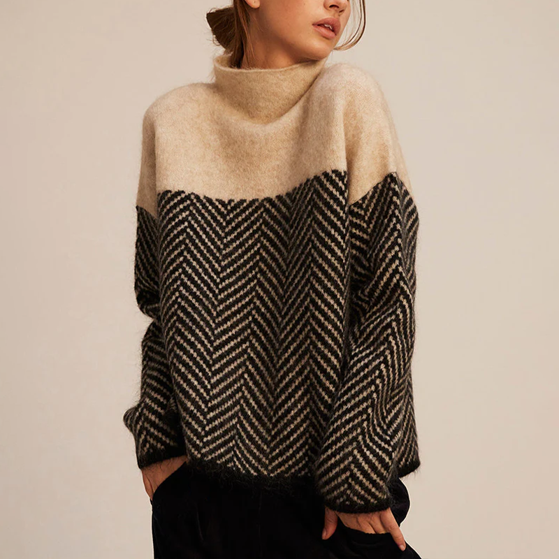 Amira – Luxus Kaschmir Rollkragenpullover