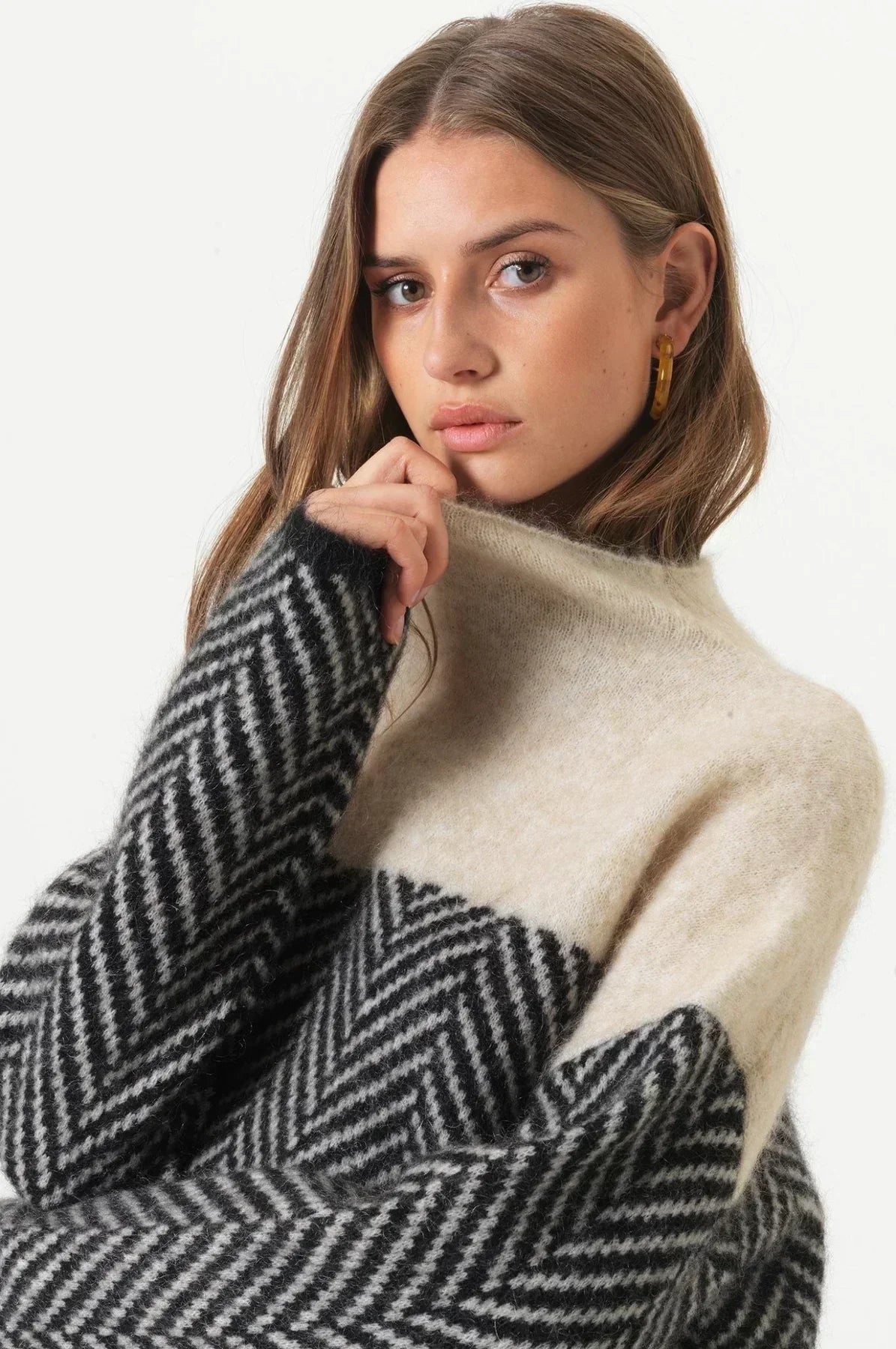 Amira – Luxus Kaschmir Rollkragenpullover